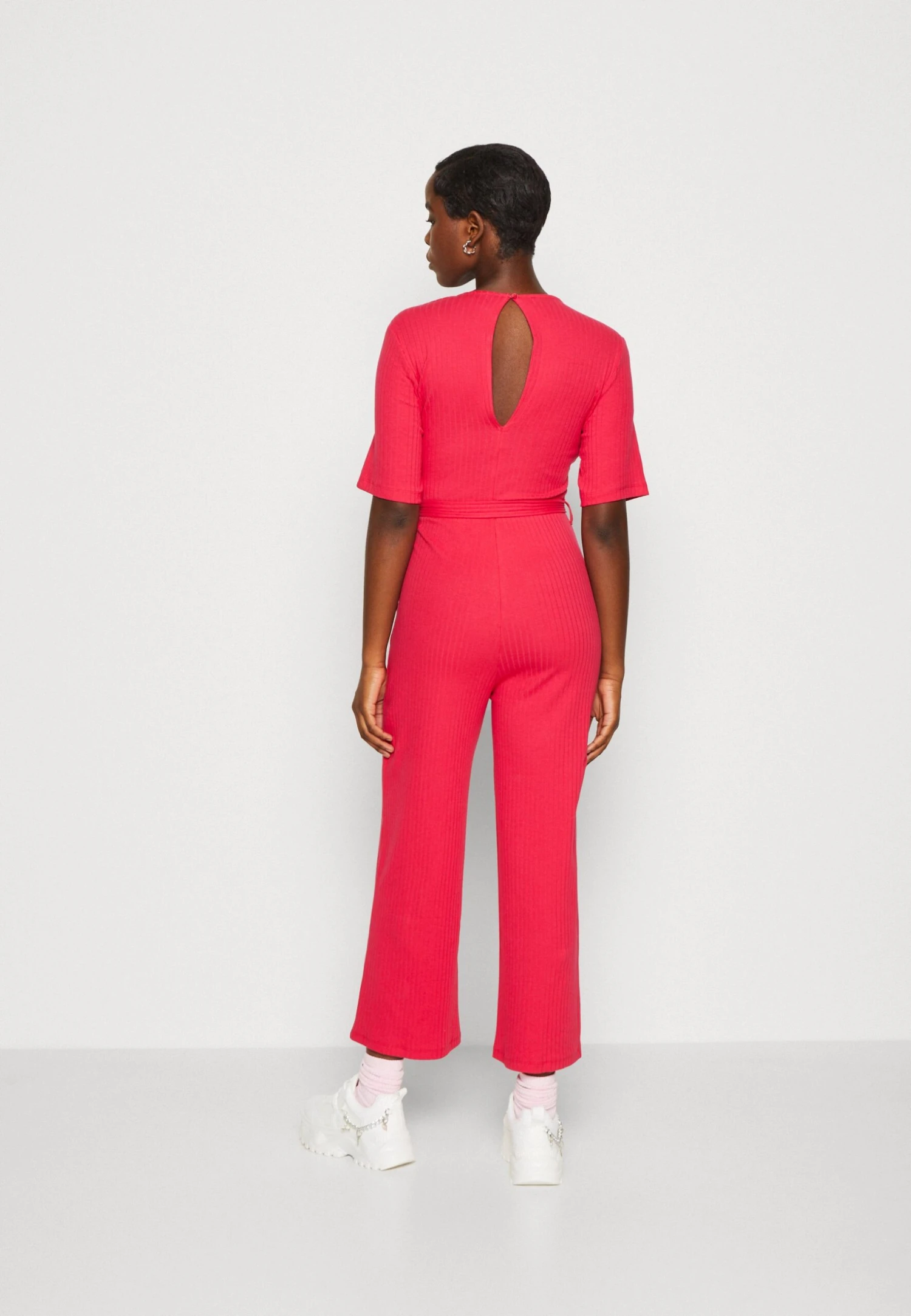 Even&Odd Tuta JumpsuitPink Donna Tute Jumpsuit EV421T047-J11 3 Even&Odd Tuta JumpsuitPink Donna Tute Jumpsuit EV421T047-J11 - immagine 3