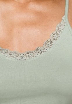 2 PackTopWhite/Green Donna T-shirt E Top EVI21D006-A12 -Vendite Even&Odd 679b0ca89d8b45f18484e5dd4c532648