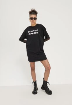 Even&Odd 2 PackVestito Di MaglinaBlack/White Donna Vestiti EV421C1DJ-Q11