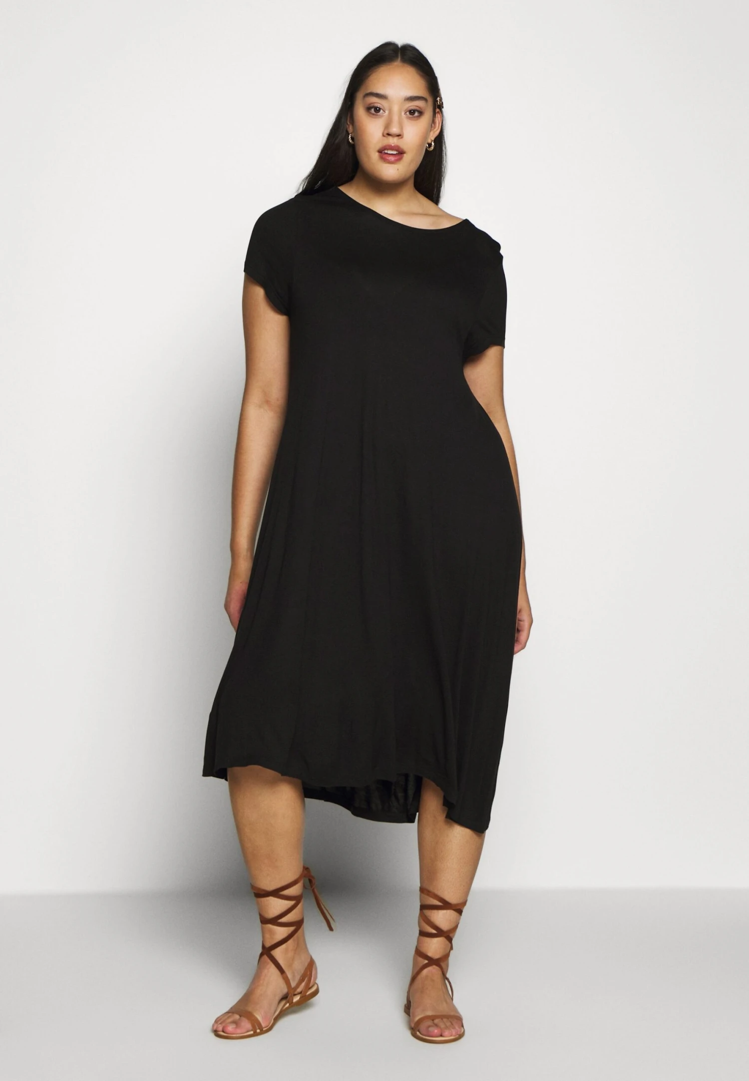 Vestito Di MaglinaBlack Donna Vestiti EVB21C01Y-Q11 1 Vestito Di MaglinaBlack Donna Vestiti EVB21C01Y-Q11