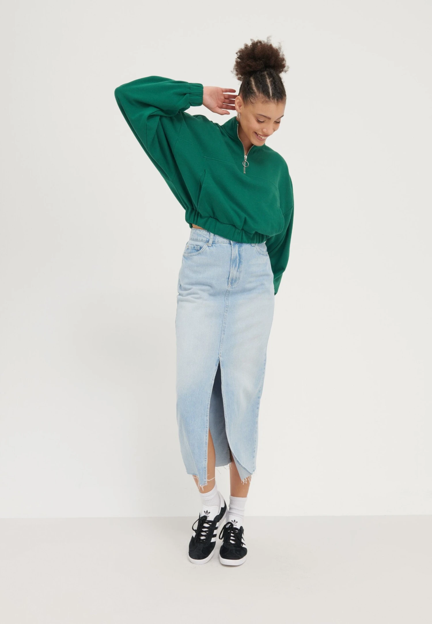 Even&Odd FelpaGreen Donna Felpe EV421J0DC-M11 2 Even&Odd FelpaGreen Donna Felpe EV421J0DC-M11 - immagine 2