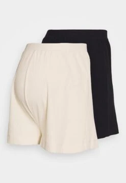 2 Pack ShortsBlack/ Beige Donna Shorts EVO29C000-Q11