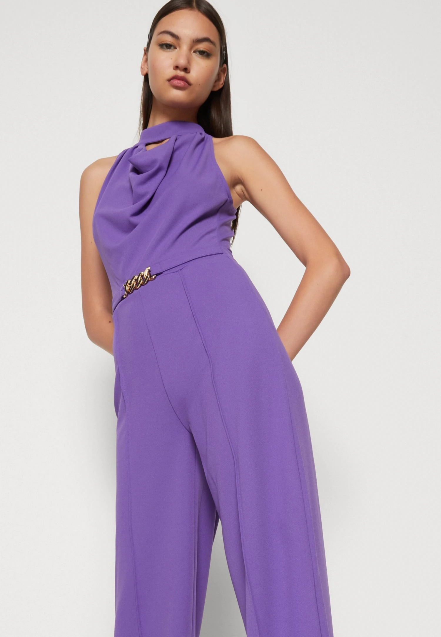 Even&Odd Tuta JumpsuitPurple Donna Tute Jumpsuit EV421T06B-I11 4 Even&Odd Tuta JumpsuitPurple Donna Tute Jumpsuit EV421T06B-I11 - immagine 4